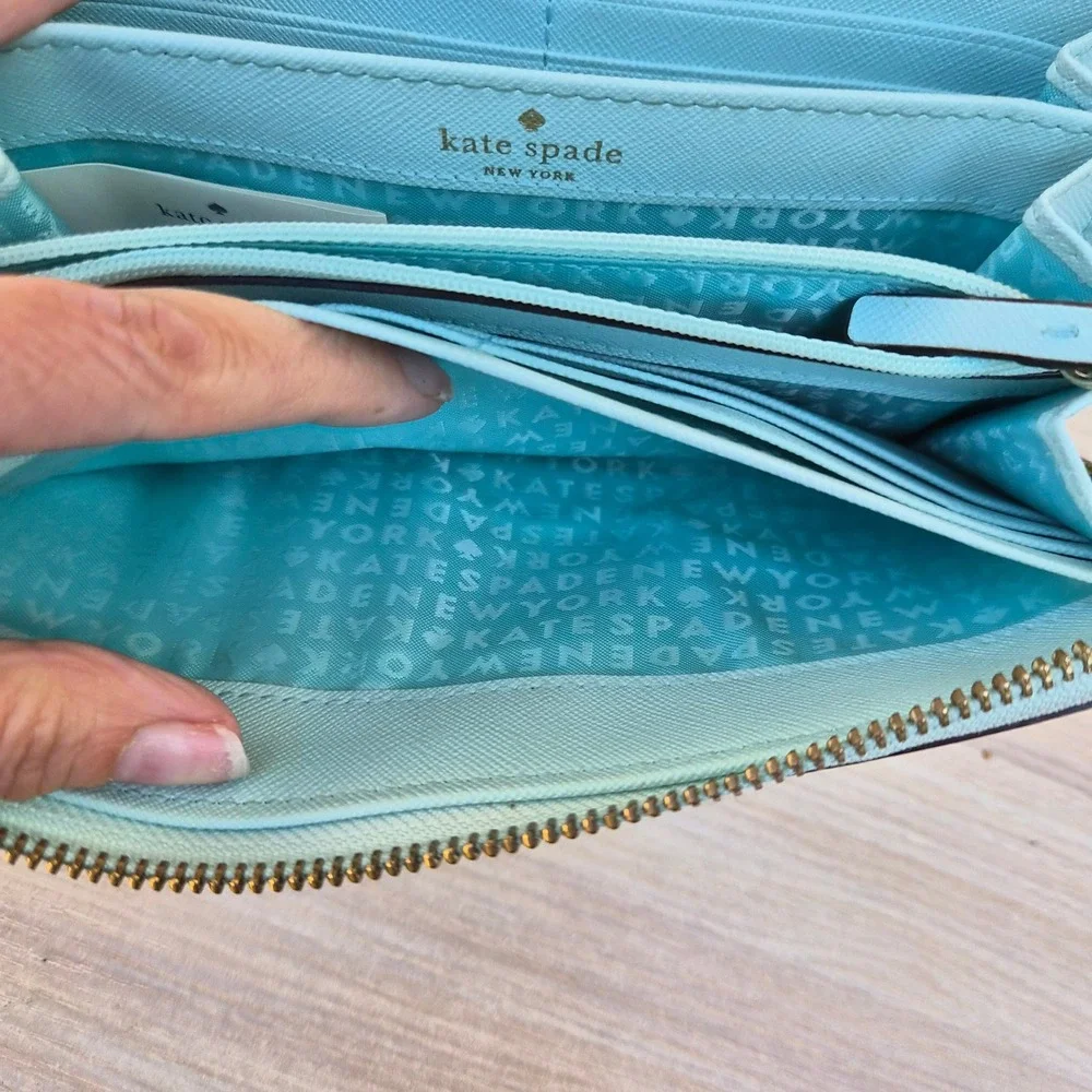 Kate Spade Continental Staci Wallet‎ Pastel Aesthetic Preppy Quiet Luxury